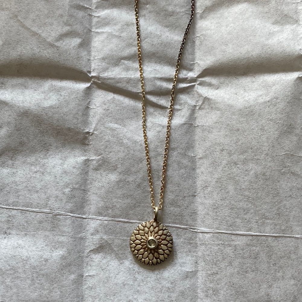 Sterling Silver Joyful Heart Foundation Lotus Mandala Pendant